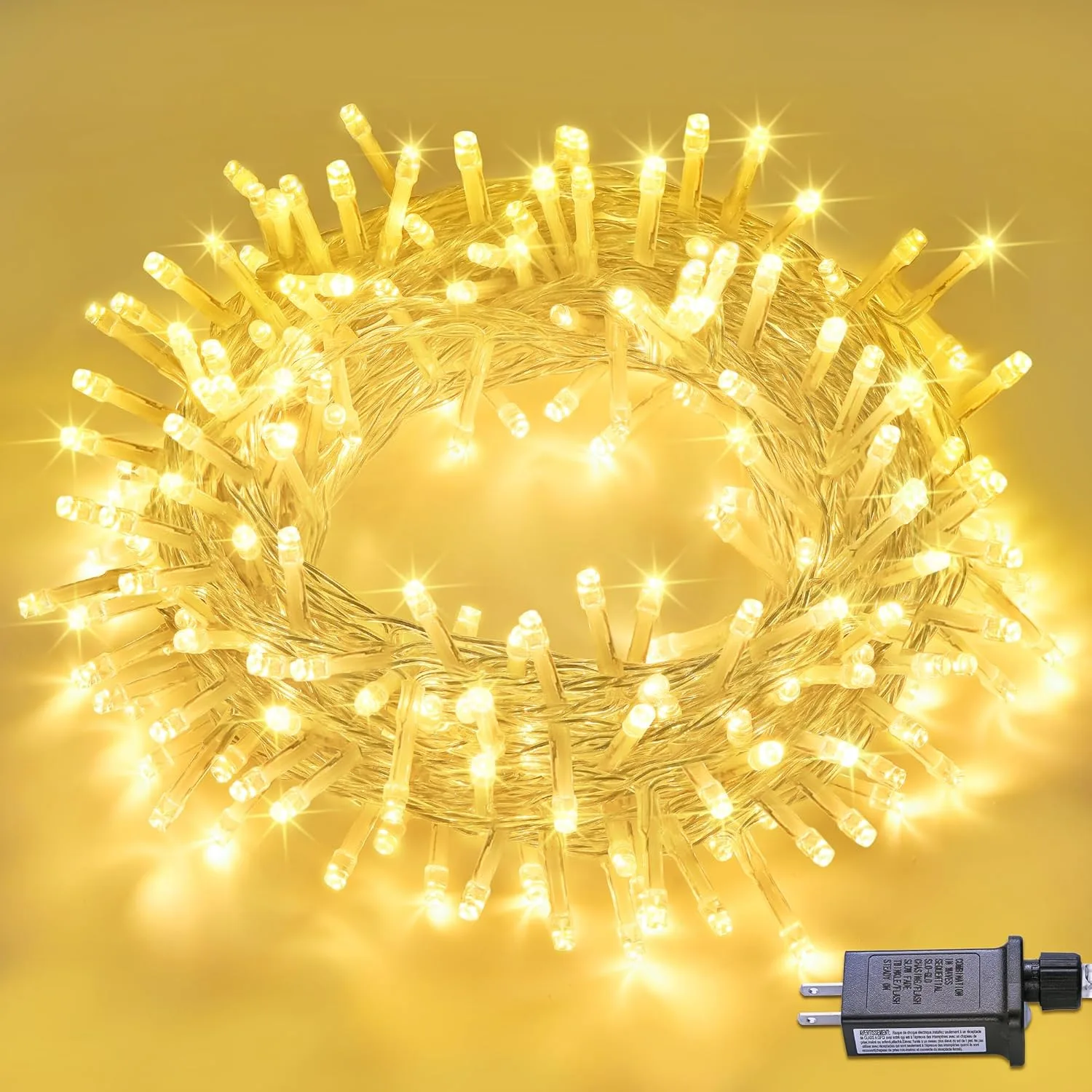 Twinkling White Lights